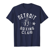Load image into Gallery viewer, Retro Detroit Boxing Club - vintage distressed Boxer T-Shirt
