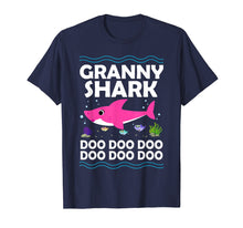Load image into Gallery viewer, Granny Shark T-Shirt Doo Doo Funny Baby Mommy Kids Video Tee T-Shirt
