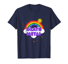 Load image into Gallery viewer, Death Metal Rainbow - Funny Heavy Metal Cool Pink T-Shirt

