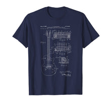 Load image into Gallery viewer, Classic Vintage Patent Print 1955 Rock Guitar T-Shirt
