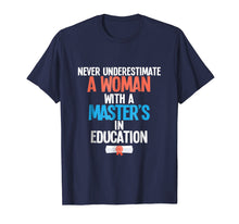 Load image into Gallery viewer, Funny Masters in Education Degree Graduation Gift Women MeD
