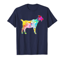 Load image into Gallery viewer, Colorful Abstract Goat shirt for women Premium T-Shirt T-Shirt
