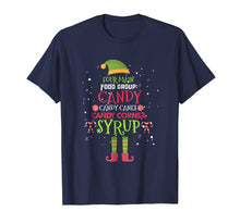 Load image into Gallery viewer, Four Main Food Groups Elf Buddy Christmas Pajama T-Shirt Tee
