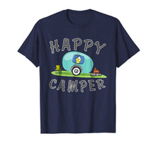 Load image into Gallery viewer, Camping T-shirt - Happy Camping Trailer Camper Tee
