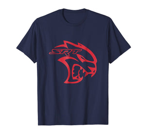 AWESOME SRT HELL CAT DODGE T SHIRT Red