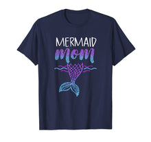 Load image into Gallery viewer, Womens Mermaid Mom Mermaid Birthday Party Shirt
