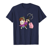 Load image into Gallery viewer, Mabel and Waddles Grappling Hook Mystery of Gravity T-Shirt
