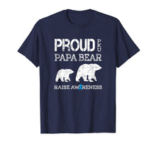 Load image into Gallery viewer, Mens Proud PKU Papa Bear | Raise Awareness T Shirt Gift
