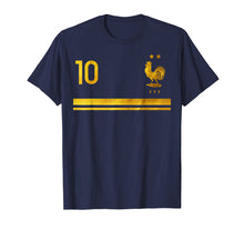 Load image into Gallery viewer, France Football Jersey Equipe de France Golden T-Shirt
