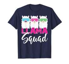 Load image into Gallery viewer, Retro 1980s Llama Shirt Funny Cute Llama Squad Birthday Gift
