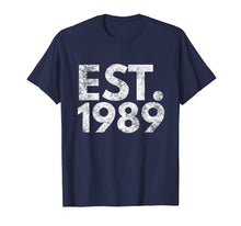 Load image into Gallery viewer, Est. 1989 Distressed T Shirt - Made 30th Birthday Gift Idea
