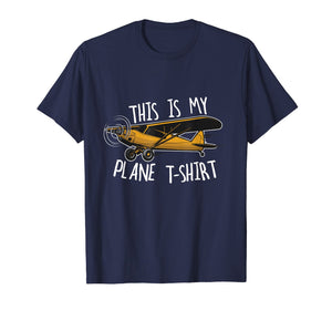 Funny Pilot Tshirt Airplane Tshirt This is my Plane Tshirt