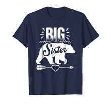 Load image into Gallery viewer, Big Sister Bear Shirt Arrow and Heart
