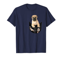 Load image into Gallery viewer, Bullmastiff Pocket Puppy T-Shirt - Bullmastiff Dog Lover

