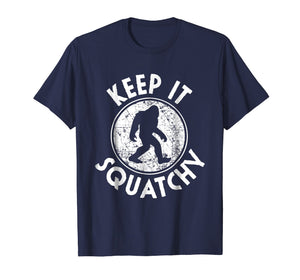 Keep it Squatchy Bigfoot T-Shirt Funny Sasquatch Gift