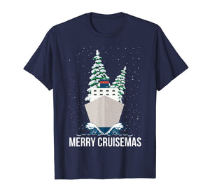 Merry Cruisemas Christmas Cruise Caribbean Bahamas T-Shirt