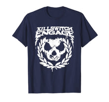 Load image into Gallery viewer, The-Killswitch Skull Leaves T-Shirt Black Engage Cool
