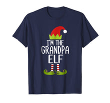 Load image into Gallery viewer, Mens I'm The Grandpa Elf Shirt Matching Christmas Family Tshirts
