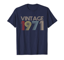 Load image into Gallery viewer, 48th Birthday Gift Idea Vintage 1971 T-Shirt Distressed
