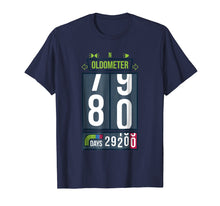 Load image into Gallery viewer, Oldometer 80 T-Shirt 80th Birthday Gift Men Women Shirt
