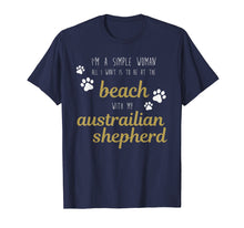 Load image into Gallery viewer, Austrailian Shepherd Dog Lover Summer Women Tee T Shirt Gift
