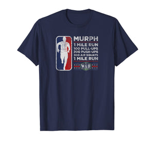 Memorial Day Murph Warrior Gym Cross Fitness Wod T-Shirt