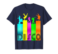Load image into Gallery viewer, Colorful Disco shirt Roller Disco Vintage Retro 1970s Style
