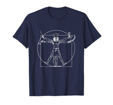 Load image into Gallery viewer, Chef T-Shirt Vitruvian Man Da Vinci Funny Cooking Gift
