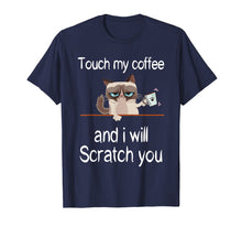 Load image into Gallery viewer, I Willing Scratching You Love Grumpy Cat&#39;s Needs Coffee Tee
