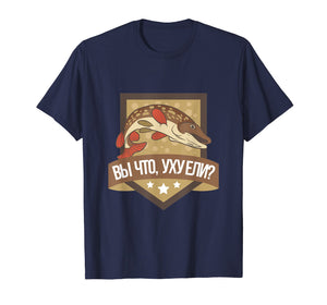 Funny Russian Slang Fish Soup T-shirt