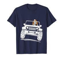 Load image into Gallery viewer, Basset Hound Driving Jeep T-Shirt OffRoad Lovers Gift
