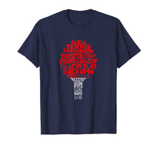 Load image into Gallery viewer, Table tennis word cloud t-shirt
