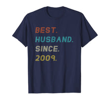 Load image into Gallery viewer, Mens 10th Wedding Anniversary Gifts Best Husband Since 2009 Shirt
