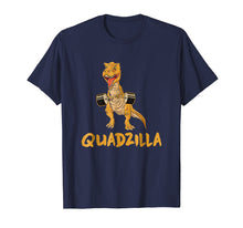 Load image into Gallery viewer, Quadzilla Funny Gym Shirt for Meatheads and Gym Rats
