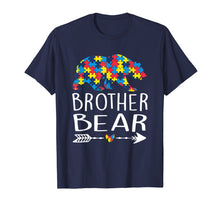 Load image into Gallery viewer, Brother Bear Heart Arrow Cool Autism Awareness Boy Tshirt
