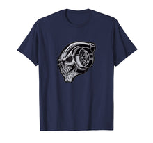 Load image into Gallery viewer, Chrome Turbocharger Skull Shirt
