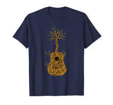 Load image into Gallery viewer, Acoustic Guitar Tree of Life T-Shirt Nature Guitarist Gift
