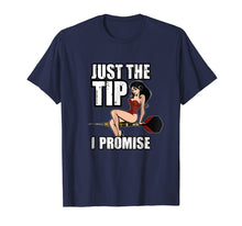 Load image into Gallery viewer, Darts Funny Just the Tip I promise Sexy Pinup Girl Shirt

