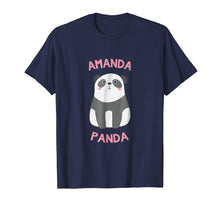 Load image into Gallery viewer, Amanda Panda Bear T-shirt Tee
