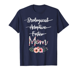 Adoptive Mom shirt Gift for Foster Mothers on Adoption Day