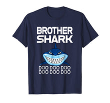 Load image into Gallery viewer, Brother Shark T-shirt Doo Doo Doo - Gift Shark Tee

