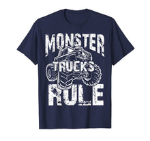 Load image into Gallery viewer, MONSTER TRUCKS RULE T-shirt
