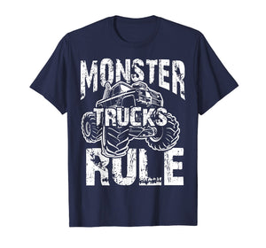MONSTER TRUCKS RULE T-shirt