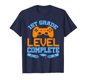 1st Grade Level Complete Video Gamer T-Shirt Graduation Gift