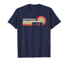 Load image into Gallery viewer, 1970 Vintage T Shirt, Birthday Gift Tee. Retro Style Shirt.
