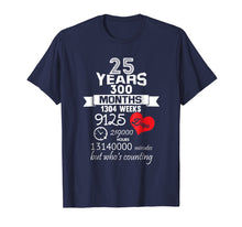Load image into Gallery viewer, Anniversary Gift 25th - 25 years Wedding Marriage T-Shirt
