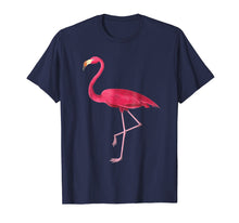 Load image into Gallery viewer, Pink Flamingo Vintage Illustration T Shirt
