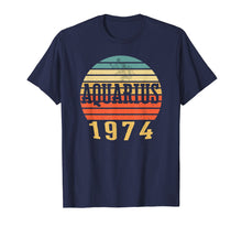 Load image into Gallery viewer, Vintage Aquarius T Shirt 1974 Birthday Gift
