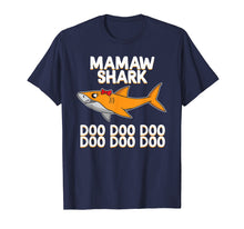 Load image into Gallery viewer, Mamaw Shark T-shirt Doo Doo Doo T-Shirt
