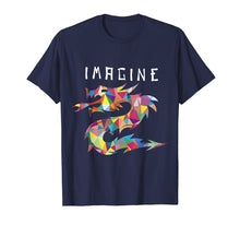 Load image into Gallery viewer, Imagine Fantasy Dragon Tattoo Style T-Shirt
